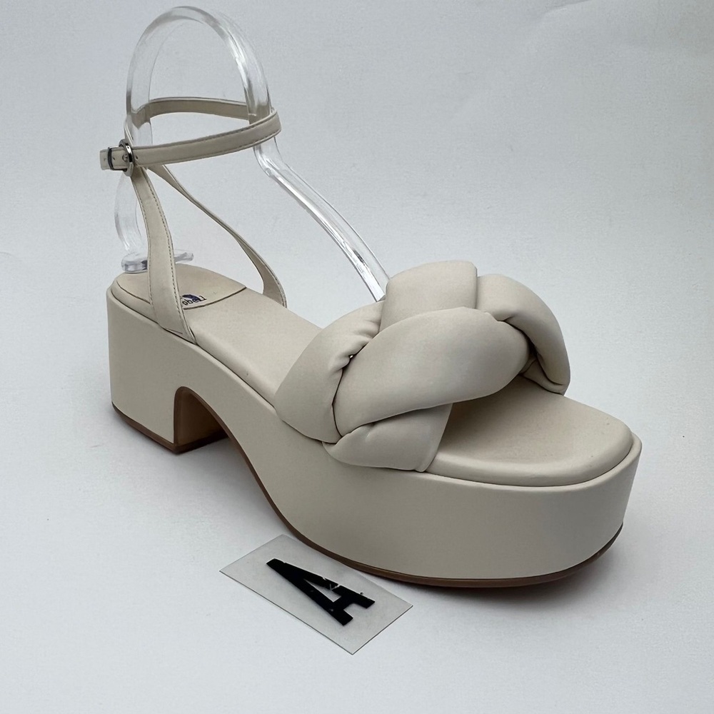 JEFFREY CAMPBELL Braided Platform Sandal sz 9